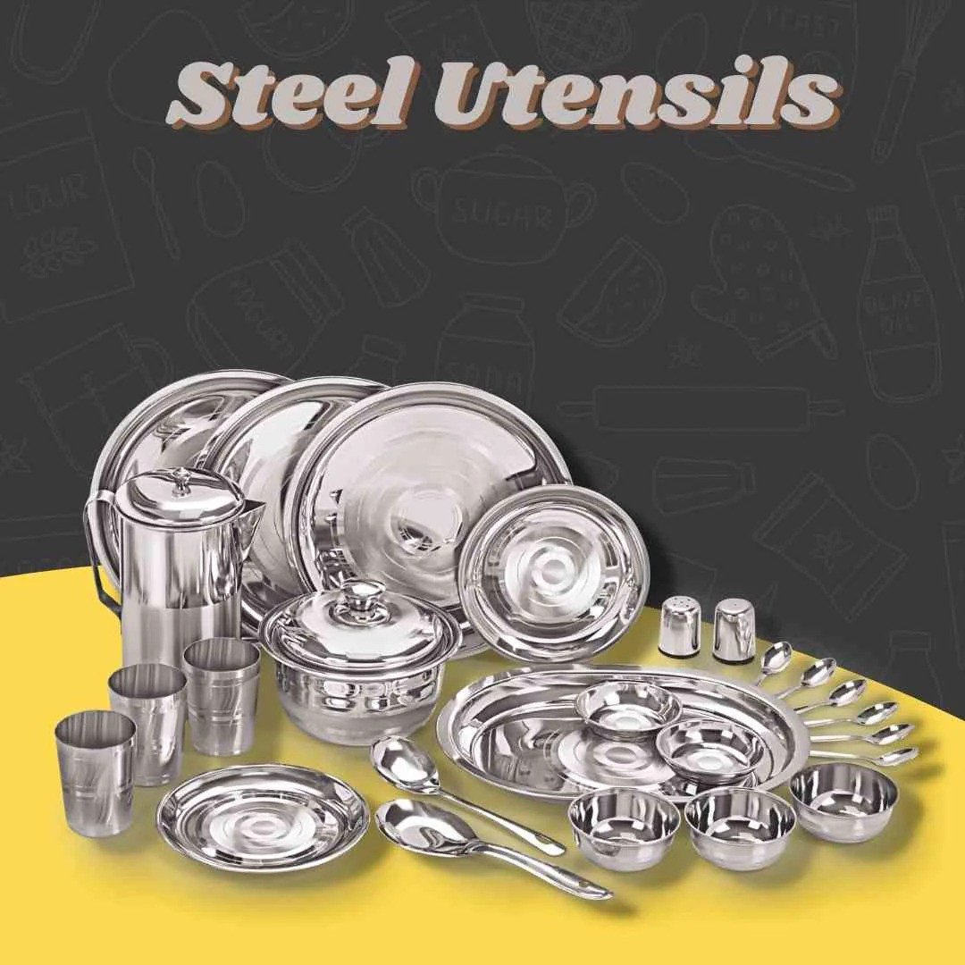 STEEL UTENSILS