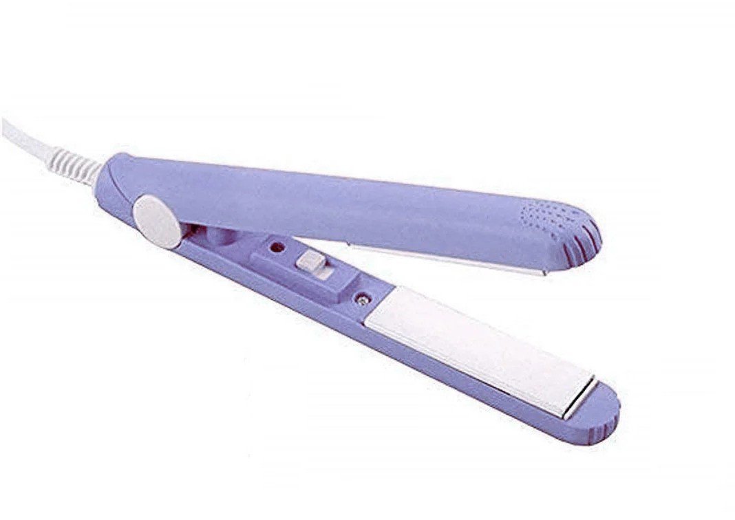 Mini Portable Electronic Hair Straightener And Curler