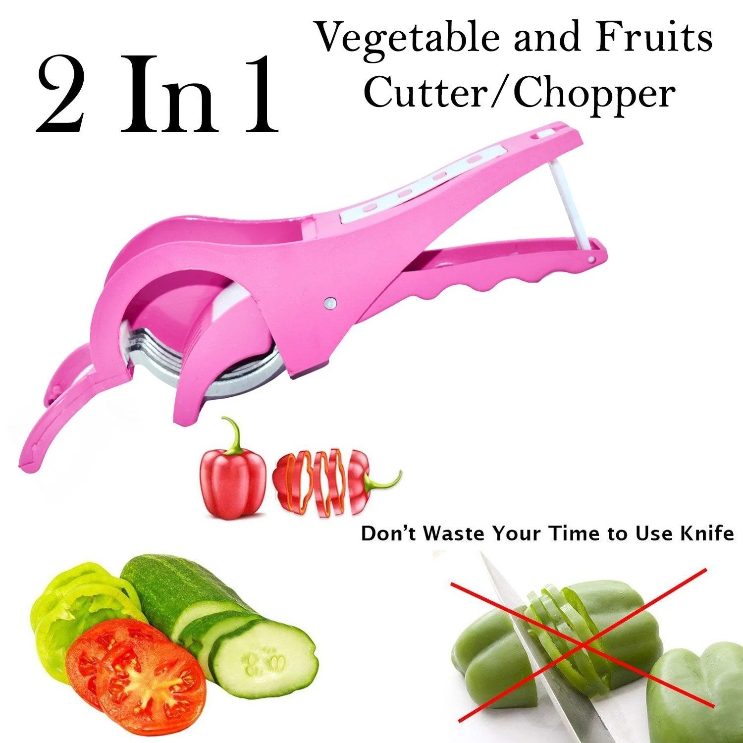 2-In-1 Vegetable And Fruits Cutter