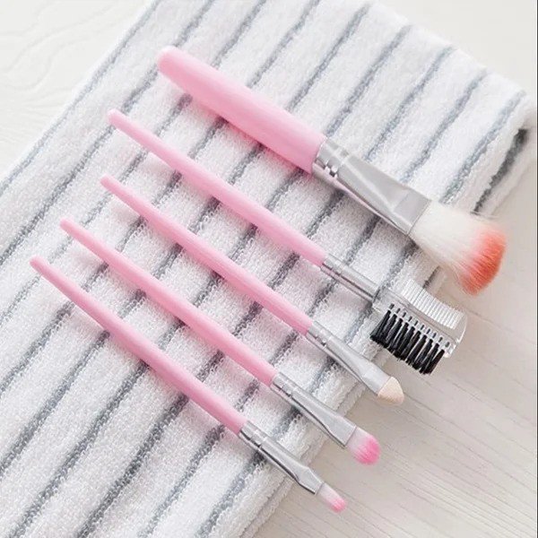 5 Pcs Makeup Brush Set