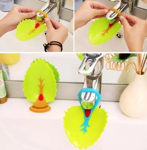 Leaf Shape Sink Faucet Extender